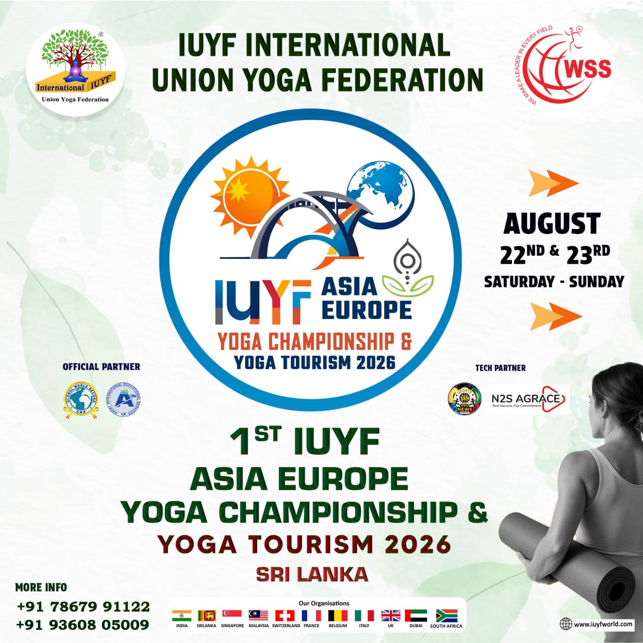 1st Iuyf Yoga Asia & Europe Championship